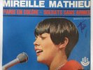 MIREILLE MATHIEU BRAZIL  EP WITH UNIQUE PS 1966 EX
