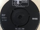 THE WHO - The Last Time / Under My Thumb 45 RPM 7