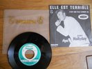 SP PROMO JUKE BOXE JOHNNY HALLYDAY ELLE EST TERRIBLE +1 POCHETTE PHILIPS ENCART