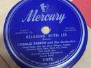 CHARLIE PARKER/MONK   Leap Frog/Relaxing W/Lee. (E) Jazz 78. MERCURY 11076.78rpm