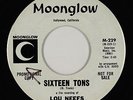 R&B Soul Popcorn 45 - Lou Neefs - Sixteen Tons - Moonglow - VG+ mp3