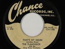 Doo-Wop/R&B 45 - Flamingos - That's My Desire - Chance - mp3