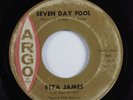 Northern Soul 45 ETTA JAMES Seven Day Fool ARGO HEAR