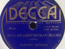 KOKOMO ARNOLD DECCA 7212 BLUES 78 RPM E