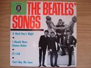 THE BEATLES EP.  THE BEATLES' SONGS  Odeon O41641  Rare EP. super Beat Knaller