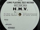 Moussorgsky: Pictures At An Exhibition - Cantelli **HMV White Label Test Press**
