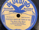 Bluebird 6714 BLUE SKY BOYS Give Me Your Love  E+ 78 rpm  Pre-War Country NC 36'