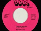 Psych Fuzz C&W 45 - Stone County - Charlie Brown - Boos - VG+ mp3 - obscure