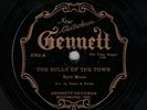 Byrd Moore Pre-War Country Blues Gennett 6763 78 Bully Of The Town * LISTEN