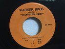 Radio Spot 7 Inch Vinyl Record 45 RPM - What's Up Doc 1972 - Streisand / O'Neil
