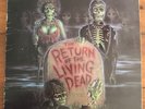 The RETURN OF THE LIVING DEAD Soundtrack LP 1985 Original Vinyl Cramps, Damned