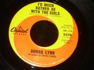 Donna Lynn Meets The Rolling Stones 45 CAPITOL Keith Richards Andrew Oldham 1965