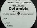Strauss: Don Juan - Herbert Von Karajan **Columbia White Label Test Press**