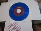 The Beatles HEY JUDE REVOLUTION  JUKEBOX Only 45 BLUE Vinyl EX-NM WITH STRIPS