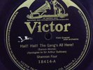 Shannon Four - Hail  Hail  The Gang's All Here  & Bring Back the Kaiser - 78 rpm