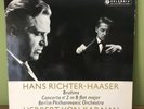 HANS RICHTER-HAASER/ KARAJAN- BRAHMS PIANO CONCERTO NO. 2- UK COLUMBIA- SAX 2328