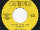 DIABOLICS I Bet You Never Knew TOGETHERNESS Rare Bay Area Sweet Soul 45 Hear