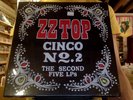 ZZ Top Cinco No. 2 The Second Five LPs 5xLP box set sealed 180 gm vinyl