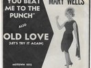 45RPM Record - Mary Wells - You Beat Me To The Punch,  - PICTURE SLEEVE ONLY