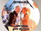 Metallica & Lady Gaga- Moth Into Flame Single Vinyl 12