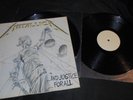 METALLICA and justice for all 2LP white + no label misprint misspress Holland 88