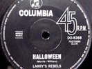 LARRY'S REBELS - HALLOWEEN - RARE 1968 AUSSIE 7'' SINGLE - PSYCH