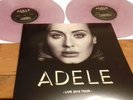 ADELE -2 Coloured Vinyl LPS - LIVE 2016 tour