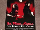 THE WHITE STRIPES Get Behind Me Satan - RARE 2005 JAPAN PROMO POSTER (Japanese)