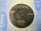 FATS DOMINO BLUE MONDAY 1957 LONDON TRI 45-HL-P 8377 BLACK & GOLD  RARE