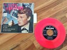 JOHNNY HALLYDAY * MADISON TWIST * PINK WAX 1962 SPANISH PHILIPS EP w/LANGUETTE