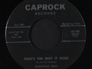 DURWOOD DALY: That's The Way It Goes / I'm A Lonesome Old Boy 45 (nice copy)