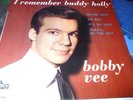 BOBBY VEE:I REMEMBER BUDDY HOLLY: FRENCH LIBERTY EP