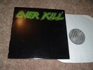 OVER KILL Debut  PRIVATE SILVER label 1st PROMO  press