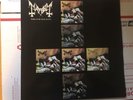 mayhem dawn of the black hearts rare black metal vinyl record deathcrush