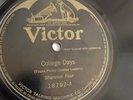 Shannon Four - 78rpm single 10-inch – Victor #18792 College Days