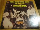 FELA RANSOME KUTI AFRICA 70 WITH GINGER BAKER LIVE .CLASSIC LP.