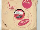 78T 25cm Sidney BECHET & Claude LUTER Disque A TU LE CAFARD ? - VOGUE 5078 RARE
