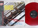 BEATLES PLEASE PLEASE ME EMI/ODEON EAS-70130 Japan OBI MONO Clear Red Vinyl LP