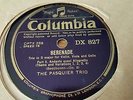 BEETHOVEN TRIO IN D MAJOR SERENADE THE PASQUIER TRIO COLUMBIA DX825-827