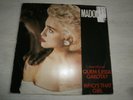 MADONNA/A-HA MAXI 33 TOURS WHO'S THAT GIRL 1987 BRAZIL PROMO RARE