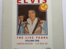 ELVIS PRESLEY-THE LIVE YEARS, THREE LP BOX SET,RARE