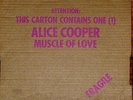 **ALICE COOPER''1973 VINTAGE NOVELTY BOXED COLLECTORS VINYL MUSCLE of LOVE**