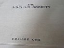 THE SIBELIUS SOCIETY VOLUME ONE HMV DB1739-1745