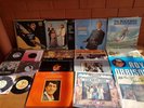 ASSORTED VINTAGE JOHNNY CASH/ABBA ETC  RECORDS/LP/VINYL