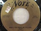 ROCKABILLY RONNIE HAIG  DON'T YOU HEAR ME CALLIN BABY NOTE 10010 VG+ HOLLY ELVIS