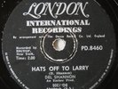 RARE-DEL SHANNON-HATS OFF TO LARRY/ DON'T GILD THE LILY -78 RPM-SOUTH AFRICA-EXC