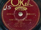 BOYD SENTER-ED LANG-NEW ST LOUIS BLUES ON OKEH JAZZ 78RPM