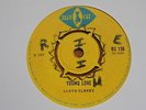 Lloyd Clarke - Young Love c/w Untouchables - Wall Flower 1968 UK 45 BLUE CAT