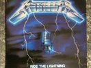 METALLICA Ride The Lightning LP Original 1st Press Megaforce NM  MRI 769