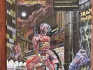 IRON MAIDEN “SOMEWHERE IN TIME” RARE MINT LP HYPE STICKER SJ-12524 1986